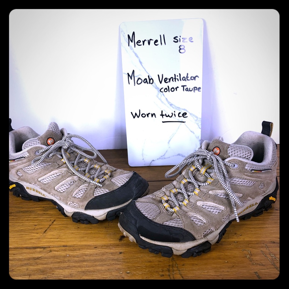 Women’s Merrell Moab suede hiking shoes